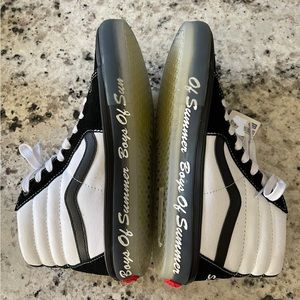 NEW 9 Vans Sk8-Hi VCU Skate Shoe Boys of Summer High tops Street Wear skate Rad